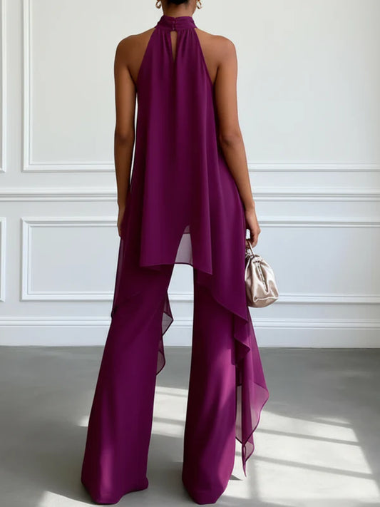 DEMME | ELEGANTE CONJUNTO HALTER PARA MUJER