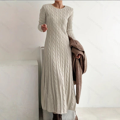 Elisa | Vestido midi de punto