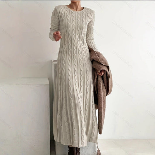 Elisa | Vestido midi de punto