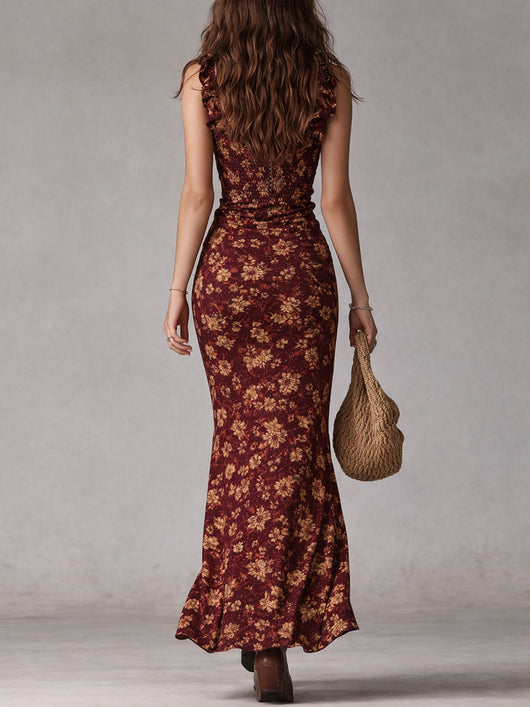 Naia | Vestido boho fluido con abertura elegante